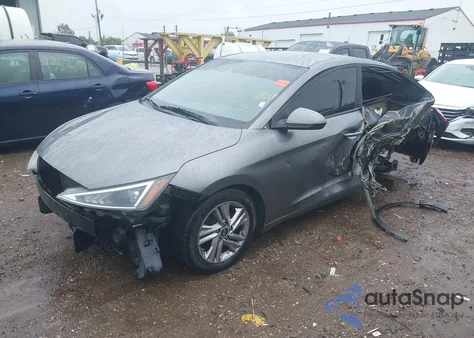 2020 Hyundai Elantra Sel z USA, uszkodzony, nr VIN 5NPD84LF3LH540046